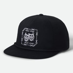 Smile Always Snapback - Black