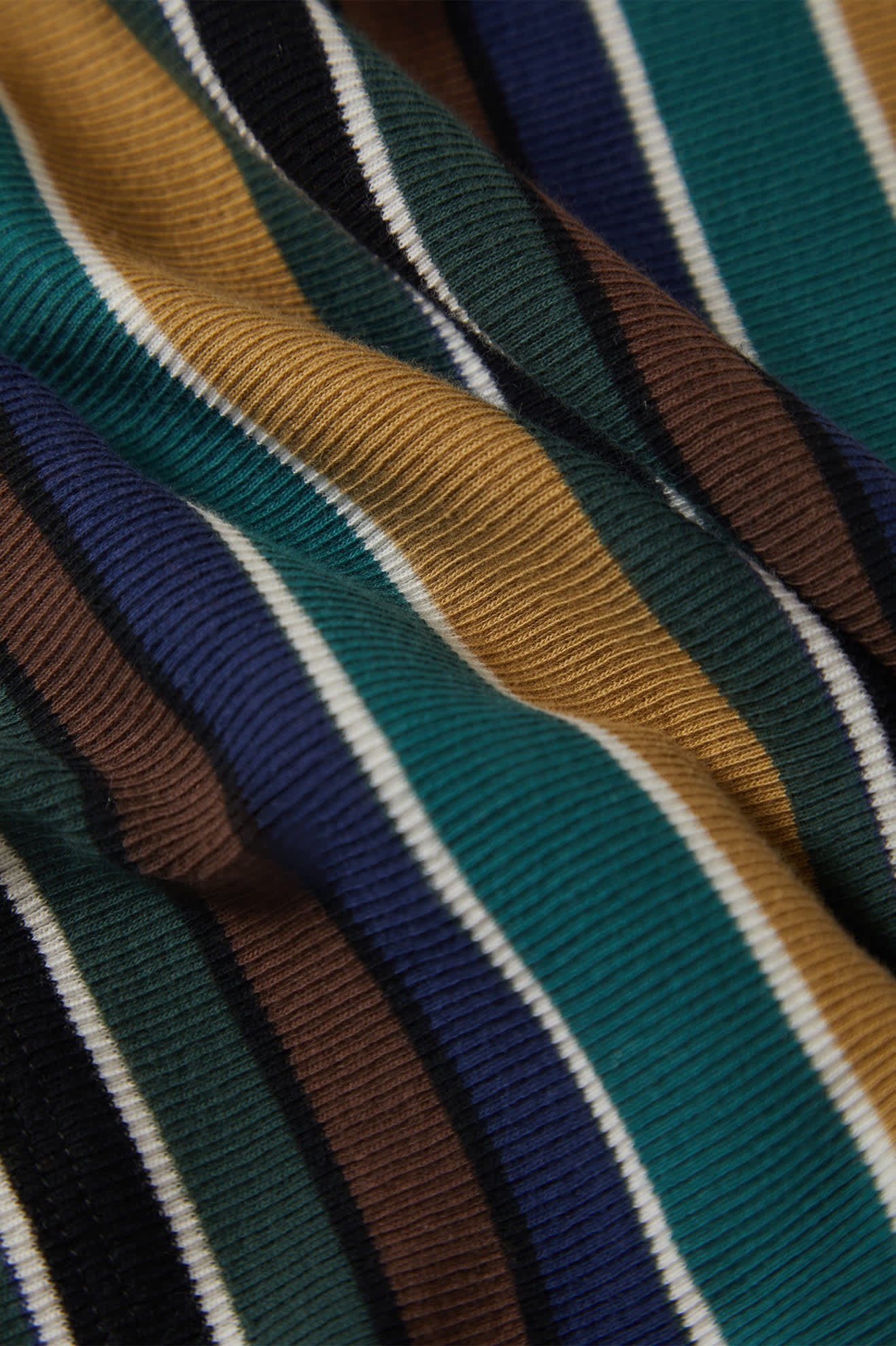 Ringer Organic A-Tank - Multi Retro Stripe - Image 6