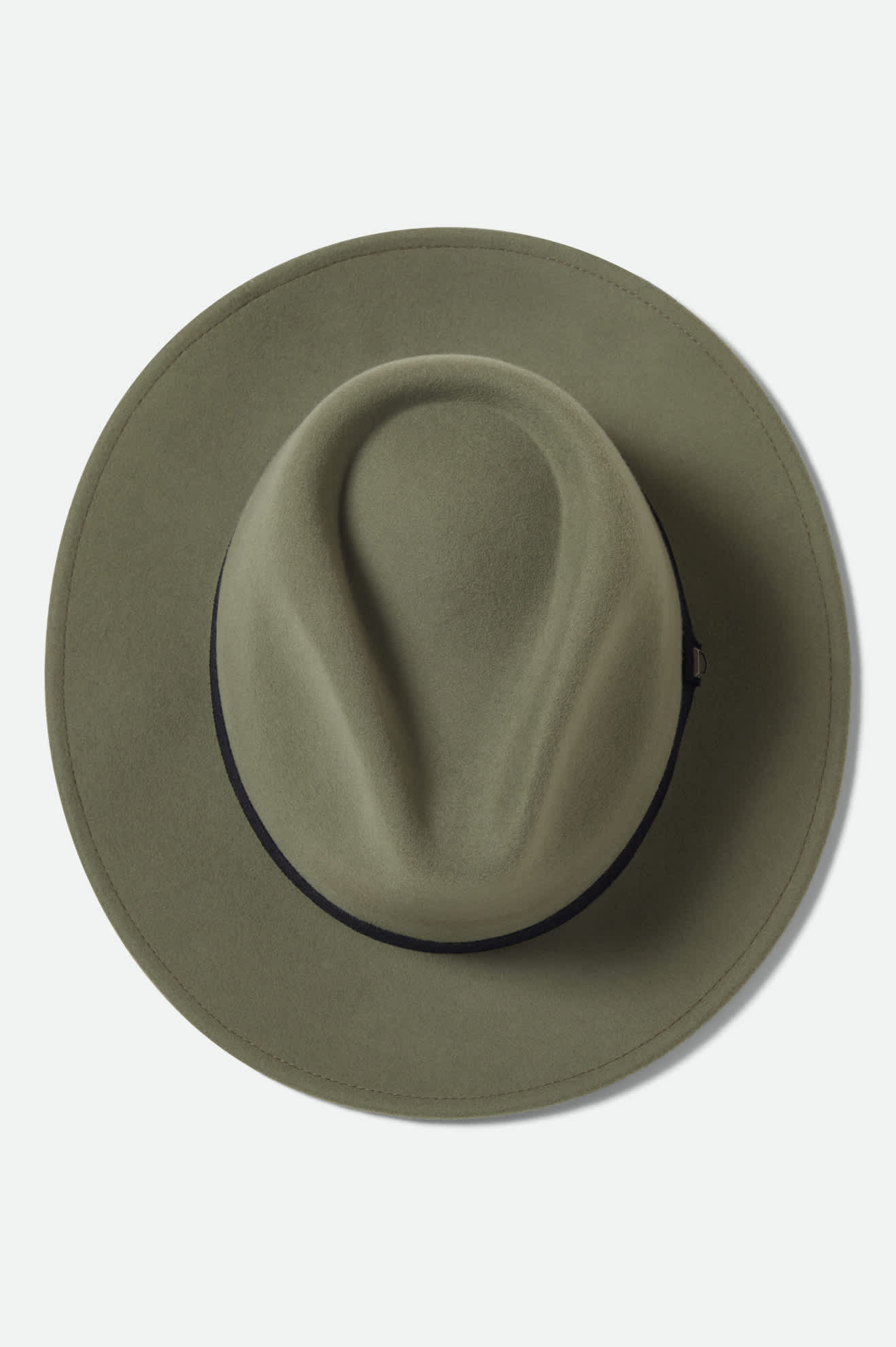 Messer Packable Fedora - Olive Surplus/Black - Image 7