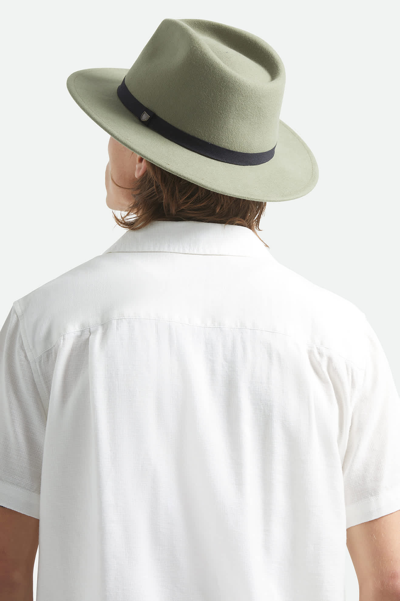 Messer Packable Fedora - Olive Surplus/Black - Image 4