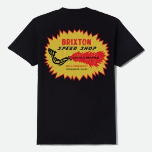 Mavis Short Sleeve T-Shirt - Black Worn Wash