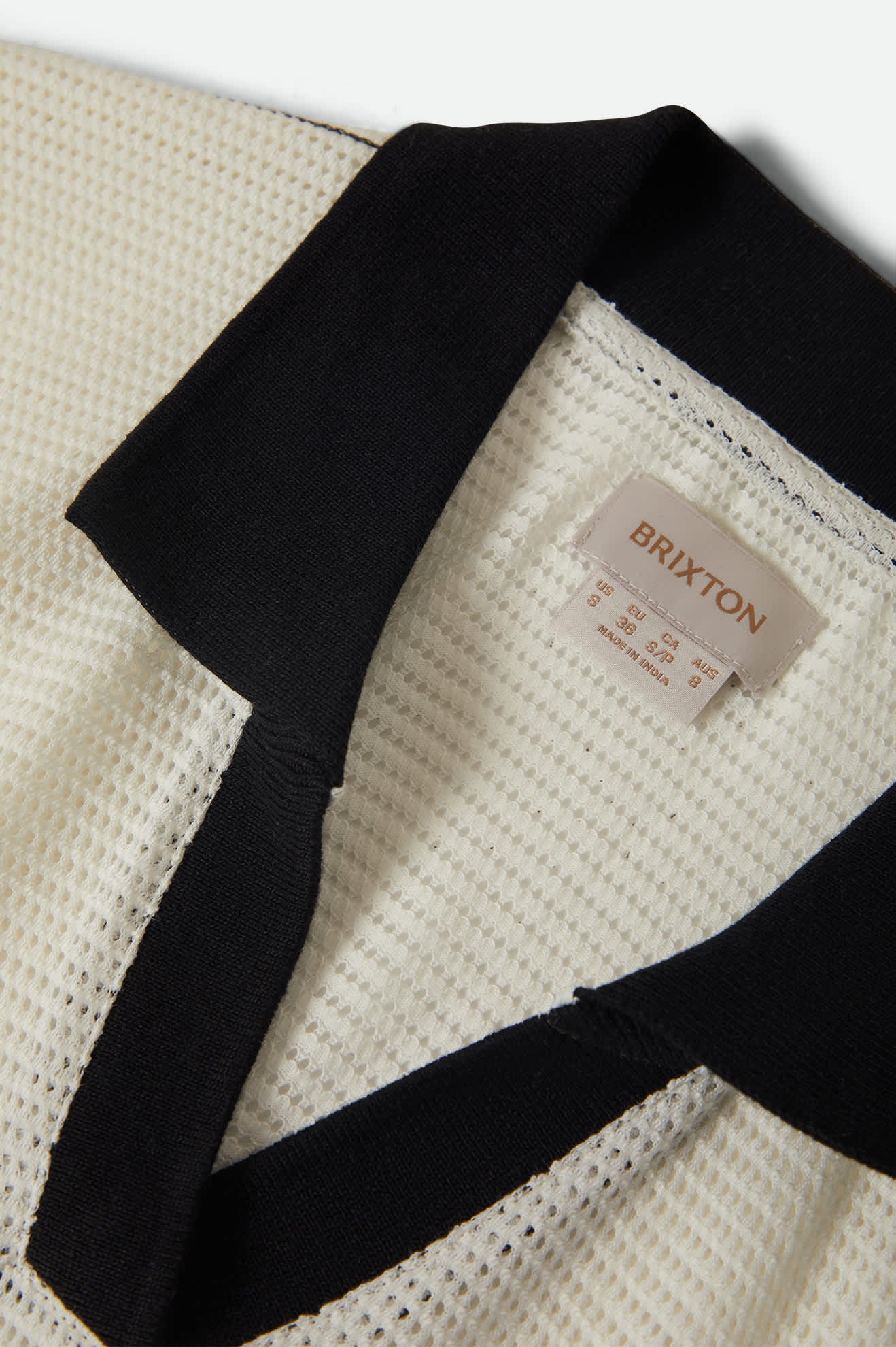 Varsity T-Shirt - Off White/Black - Image 9