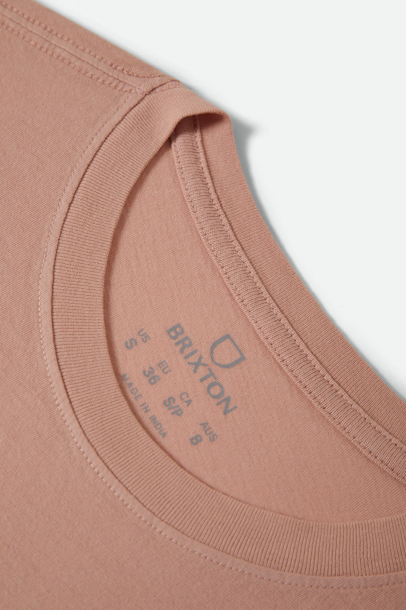 Pony Club Slim Crew T-Shirt - Silver Pink - Image 11