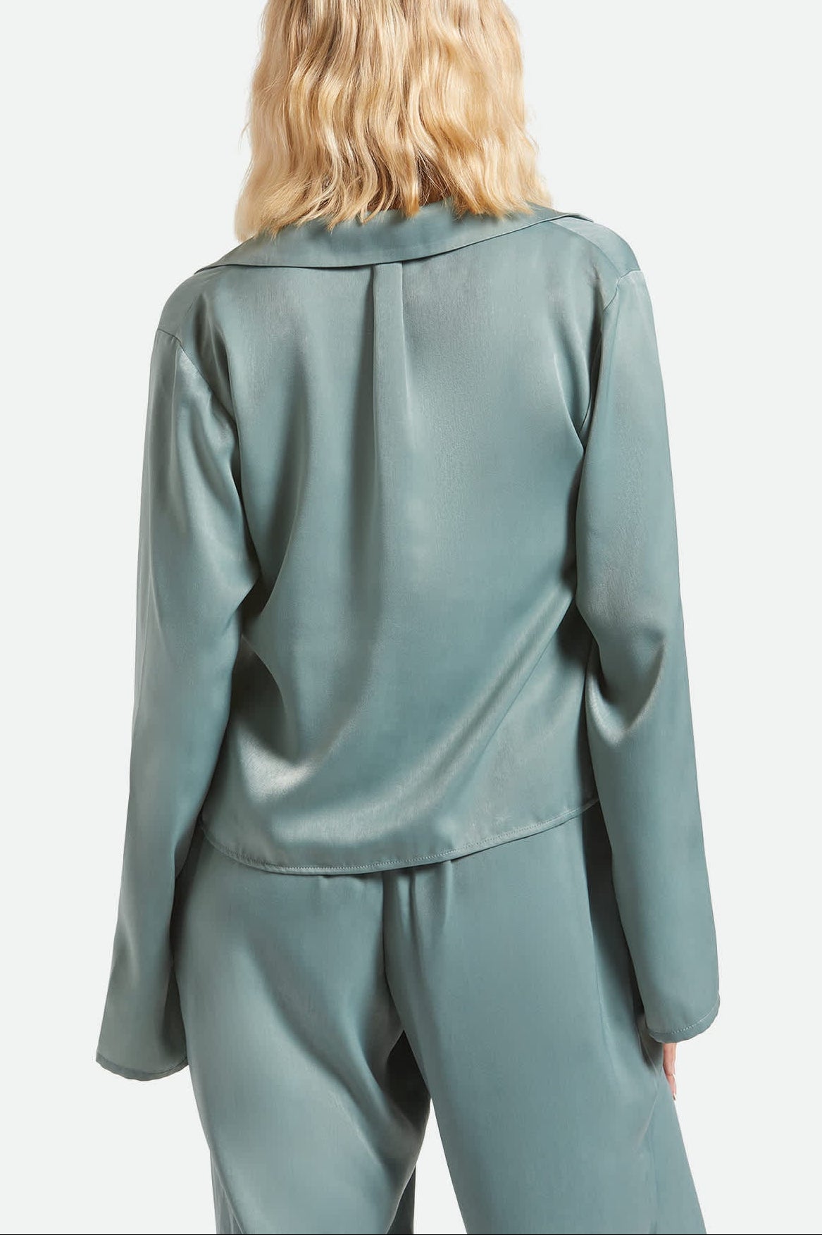 Soho Silky Top - Blue Green Shine - Image 4