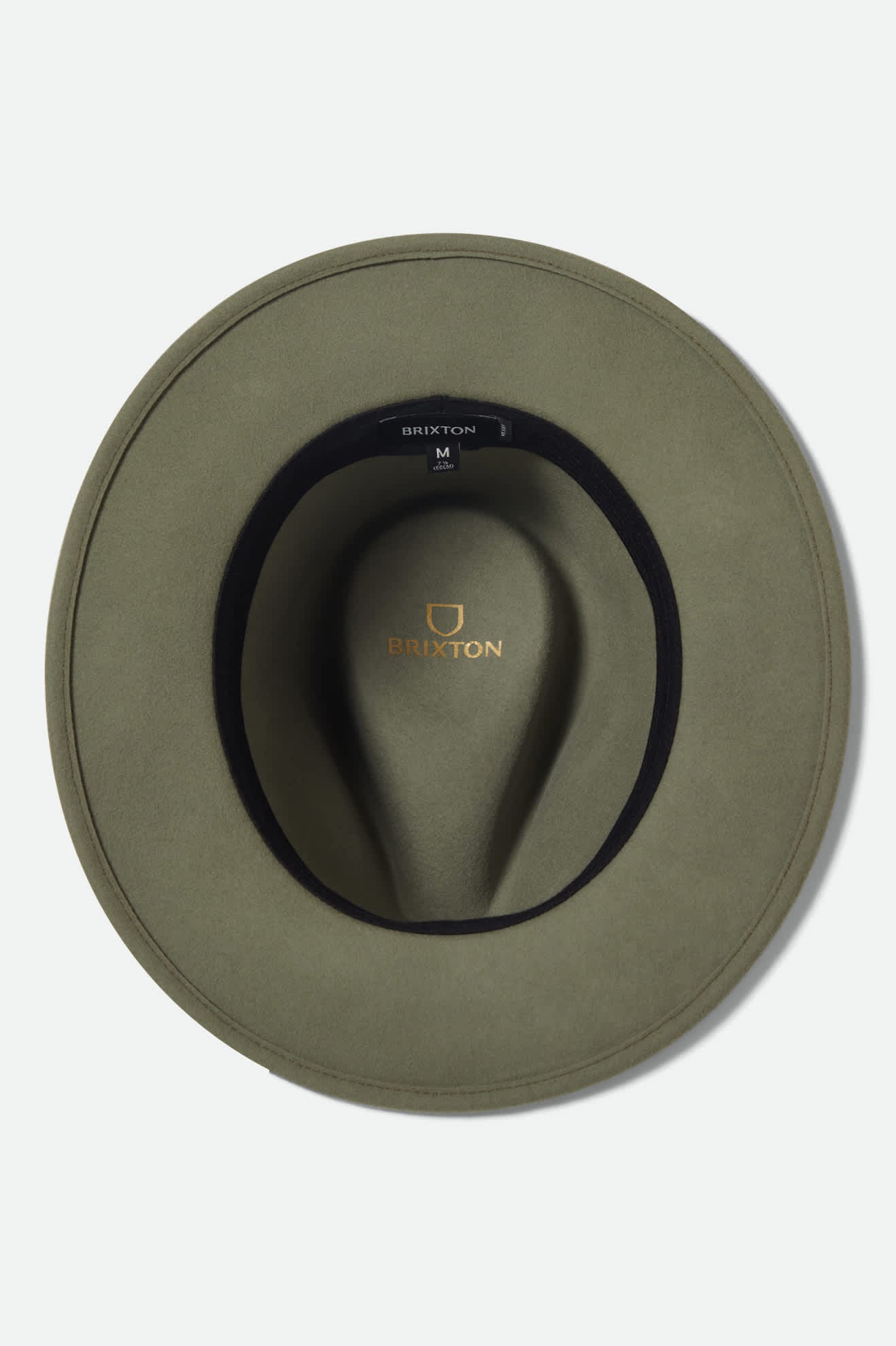Messer Packable Fedora - Olive Surplus/Black - Image 6
