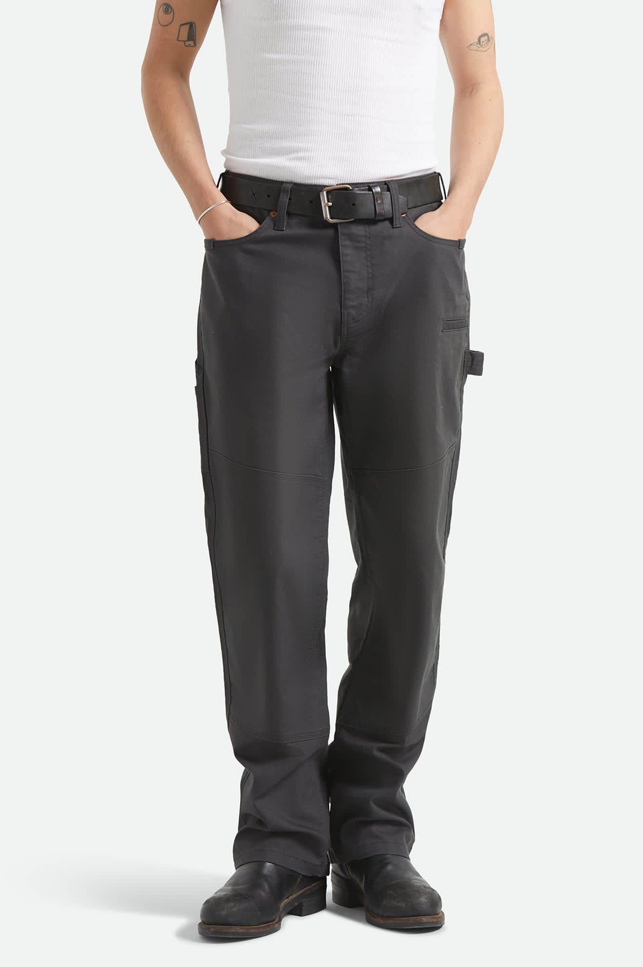 Builders Carpenter Stretch Pant - Washed Black - Image 2