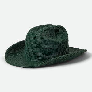 Odessa Straw Packable Cowboy Hat - Primal Green