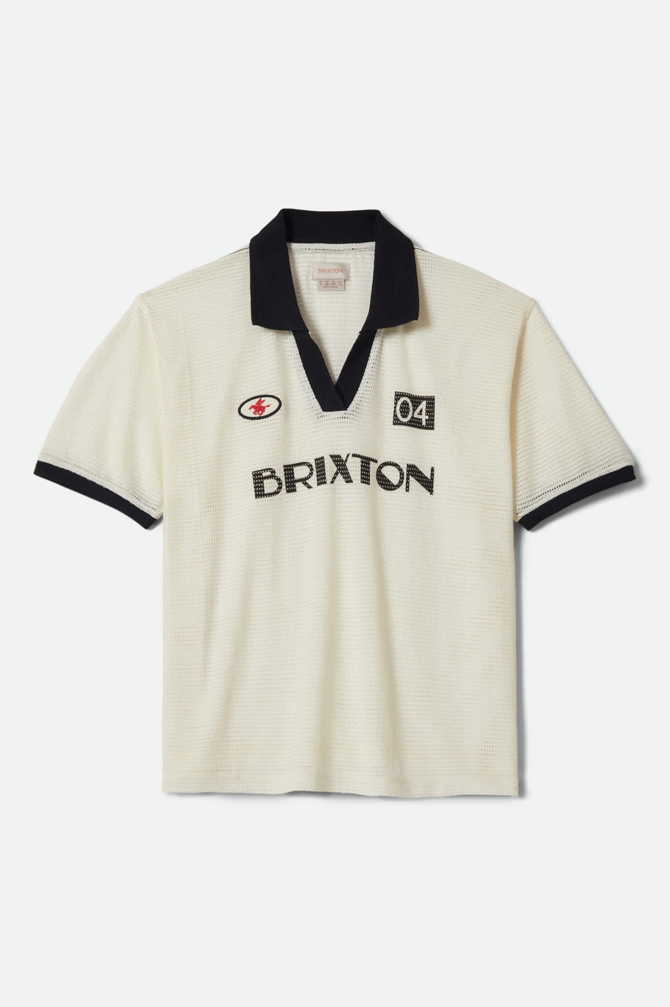 Varsity T-Shirt - Off White/Black - Image 2